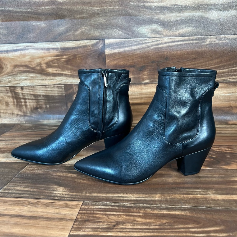 Sam Edelman Karlee Leather Boots Pointed Toe